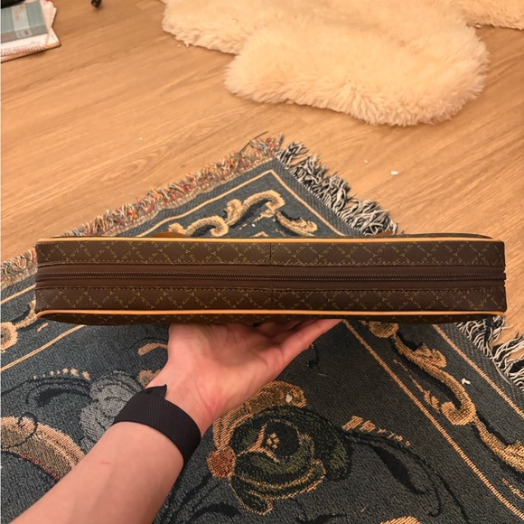 Vintage La Tour Eiffel Paris 1887 Briefcase | Monogram | Organizer Included - Picture 15 of 16